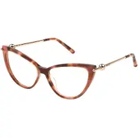 Furla Lunettes de vue - - VFU946 - Acétate - Avana (marron/rosa) - 54/15-135