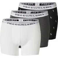 Ralph Lauren Boxers gris / gris foncé / noir / blanc