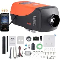 Vevor Chauffage Diesel - - 12v 8kw 0,16-0,62l-H Réchauffeur D'air Bluetooth App Lcd Auto Intérieur