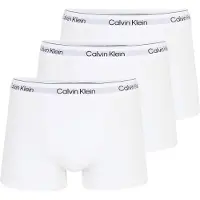 Calvin Klein Lv00nb4286 Boxers 3 Units Blanc XS Homme