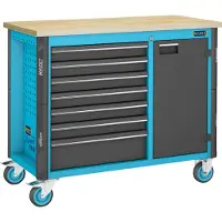 Hazet Établi à roulettes 179NW-7 970 x 1150 x 600 mm | 4000896219629