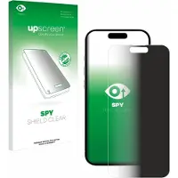 Upscreen Spy Shield Protection Anti-Espion (Apple iPhone 15 Plus), Téléphone portable : film de protection, Bleu