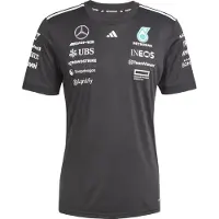 Adidas T-Shirt fonctionnel 'Mercedes - AMG Petronas Formula One Team' bleu clair / noir / blanc
