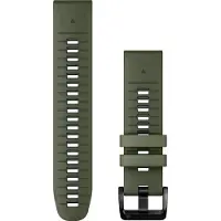 Garmin Quickfit 22 Mm Silicone Strap Vert,Argenté