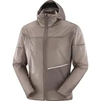 Salomon - Veste coupe-vent - Sense Aero Wind Jkt M Iron pour Homme - Taille S - Gris