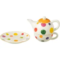 J-Line Boite tea for one ligne porcelaine mix