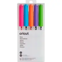 Cricut Explore/Maker Extra Fine Point Pen Set 5-pack Brights(P)