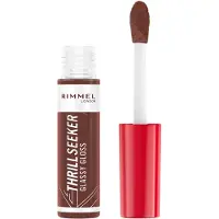 Rimmel THRILL SEEKER Gloss Lèvres 800 Glaçage au Chocolat | Brillant Ultra Glossy 10 ml