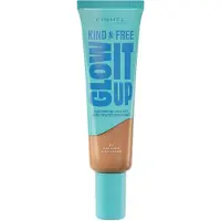 Rimmel Kind & Free Glow It Up Fond de teint hydratant pour peaux sensibles, sèches et normales 30 ml 201 Beige classique