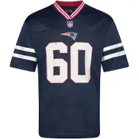 New Era Nfl Mesh New England Patriots Short Sleeve T-shirt Bleu L Homme