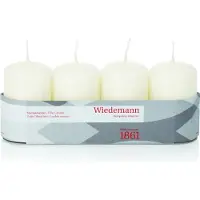 Wiedemann Bougie Stumpen paquet de 4 ivoire (1 pcs)