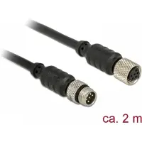 DeLOCK Câble M8 capteur / actionneur M8 6 broches mâle vers M8 6 bro