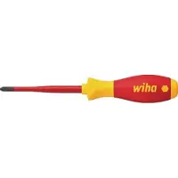 Wiha 36329 Tournevis SoftFinish Electric SlimFix PlusMinus/Pozidriv - SL/PZ1 X 80 Mm