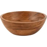 J-Line Bol bois d'acacia dars naturel small