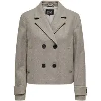 ONLY Manteau mi-saison 'ONLFreja' marron chiné