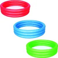 Bestway Piscine gonflable rouge pour enfant Ø183 cm