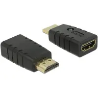 DeLOCK 63320 câble changeur de genre 1 x HDMI-A 19 broches Noir