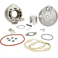 Airsal Minarelli Horlc 47.6mm Cylinder&piston Kit Argenté