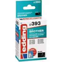 Edding 18-393 EDD-393 schwarz Druckerpatrone kompatibel zu brother LC-1240BK