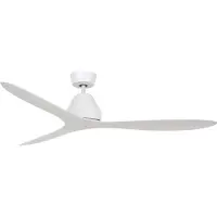 Beacon Ventilateur de plafond blanc sans lampe Whitehaven Ø 143cm IP55