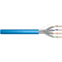 Assmann - Câble en vrac - 100,0m - Foiled Unshielded Twisted Pair (F/UTP) - CAT 6a - bleu clair (DK-1623-A-VH-1)