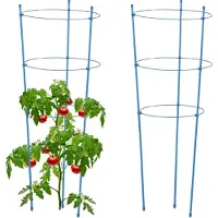 Relaxdays 2x support pour plantes grimpantes (28 cm, 28 cm)