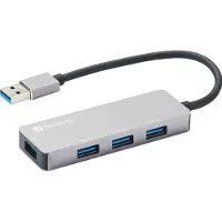 Sandberg Hub USB-A 1xUSB3.0+3x2.0 SAVER