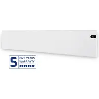 Adax Radiateur électrique - Blanc - 1000 W - 1280x200x90mm - Neo Basic NL10 KDT