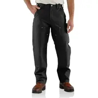 Carhartt DUCK D. FRONT LOGGER PANT BLACK Taille W40/L36 (W40/L36)