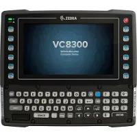 Zebra VC83 8" 4GB/32GB MMC (Code QR, Codes à barres 1D, Codes à barres 2D), Lecteur de codes barres, Gris, Noir