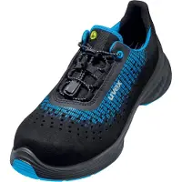 Uvex chaussures basses 1 G2 S1 bleu, noir largeur 10 T. 36