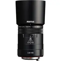 Pentax 100mm F/2.8 HD DFA ED AW Macro noir