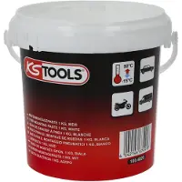 Ks Tools Seau de graisse à pneus blanche KS TOOLS 1 kg - 100.4025