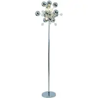 Näve Lampadaire - Boule de verre ; Couleur : chrome, clair, chrome, 2027942