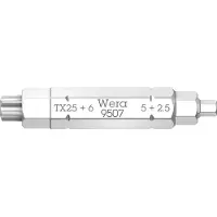Wera 9507 SB 4-en-1 embout 2 2,5 ; 5 ; 6 x TX 25 x 37 mm