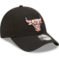 New Era Casquette 9Forty NBA Seasonal Infill Black/Orange UNI