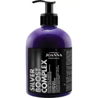 Joanna Professional Silver Boost Complex, shampoing cheveux mettant en valeur la couleur, 500 g