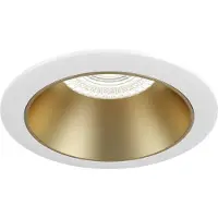 Maytoni Share Downlight, luminaire encastré GU10 or-blanc Ø86mm (GU10)