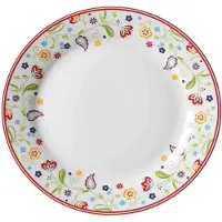 Flirt by R&B 6x Assiette plate 'Shanti Doppio, Assiettes, Multicolore