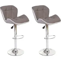Mendler Tabouret de bar -A92 (lot de 2)