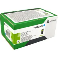 Lexmark 75M20C0 - Cyan - Toner
