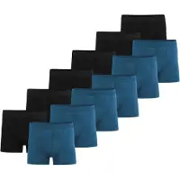 Normani Boxers pétrole / noir