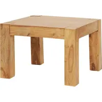 FineBuy Table basse en bois massif 60x40x60 cm Table d'appoint style campagne | Table de salon élégante petite | Table d'appoint design