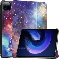 Cover-Discount Xiaomi Pad 6 - Tri-fold Smart Case Univers (Xiaomi Pad 6, Xiaomi Pad 6 Pro), Étui pour tablette, Noir