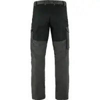 Fjällräven - Pantalon de randonnée robuste - Barents Pro Trousers M Dark Grey Black pour Homme - Taille S/M - Gris