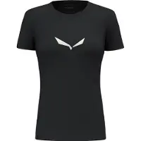Salewa Solidlogo Dri-release Short Sleeve T-shirt Noir L Femme