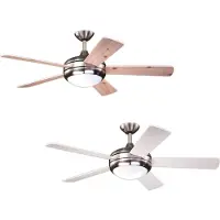 Aire Ryder Ventilateur réversible à 5 pales et Ligh FN75537