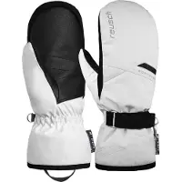 Reusch Gants de sport 'Helena' noir / blanc cassé