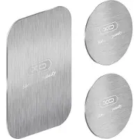 XO Magnetische Halteplatten, Support pour smartphone, Argent