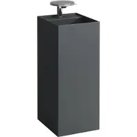 Laufen Kartell Lave-mains, posé, 3 trous pour robinet, sans trop-plein, 375x435x900, H8113317581581